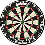 Unicorn Cible de fléchettes Eclipse Pro2 Unisexe, Noir, Taille Unique